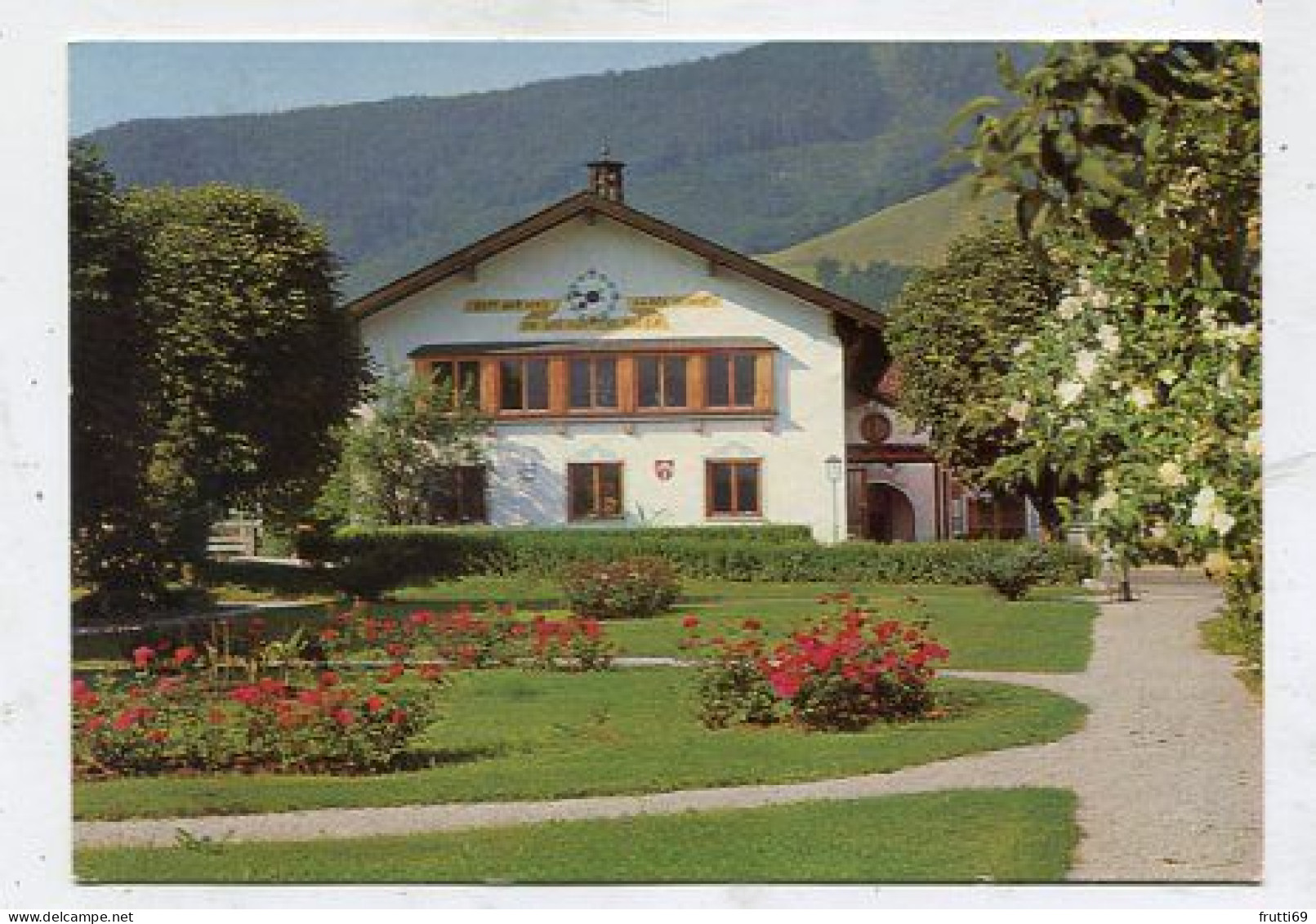 AK 196863 GERMANY - Unterwössen / Chiemgau - Rathaus - Chiemgauer Alpen