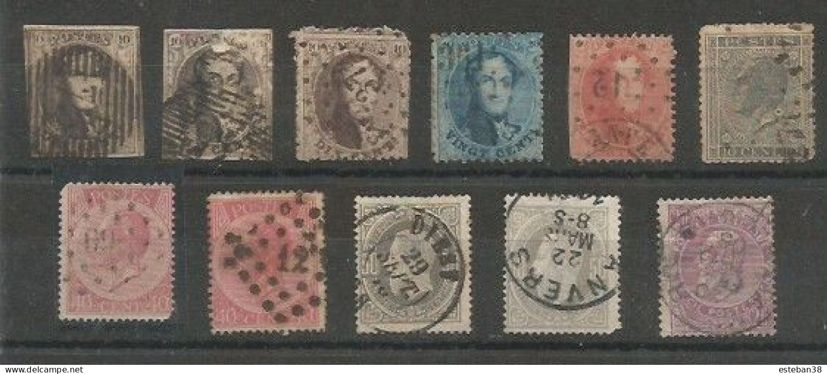 Belgium Timbres Diverses - Collections
