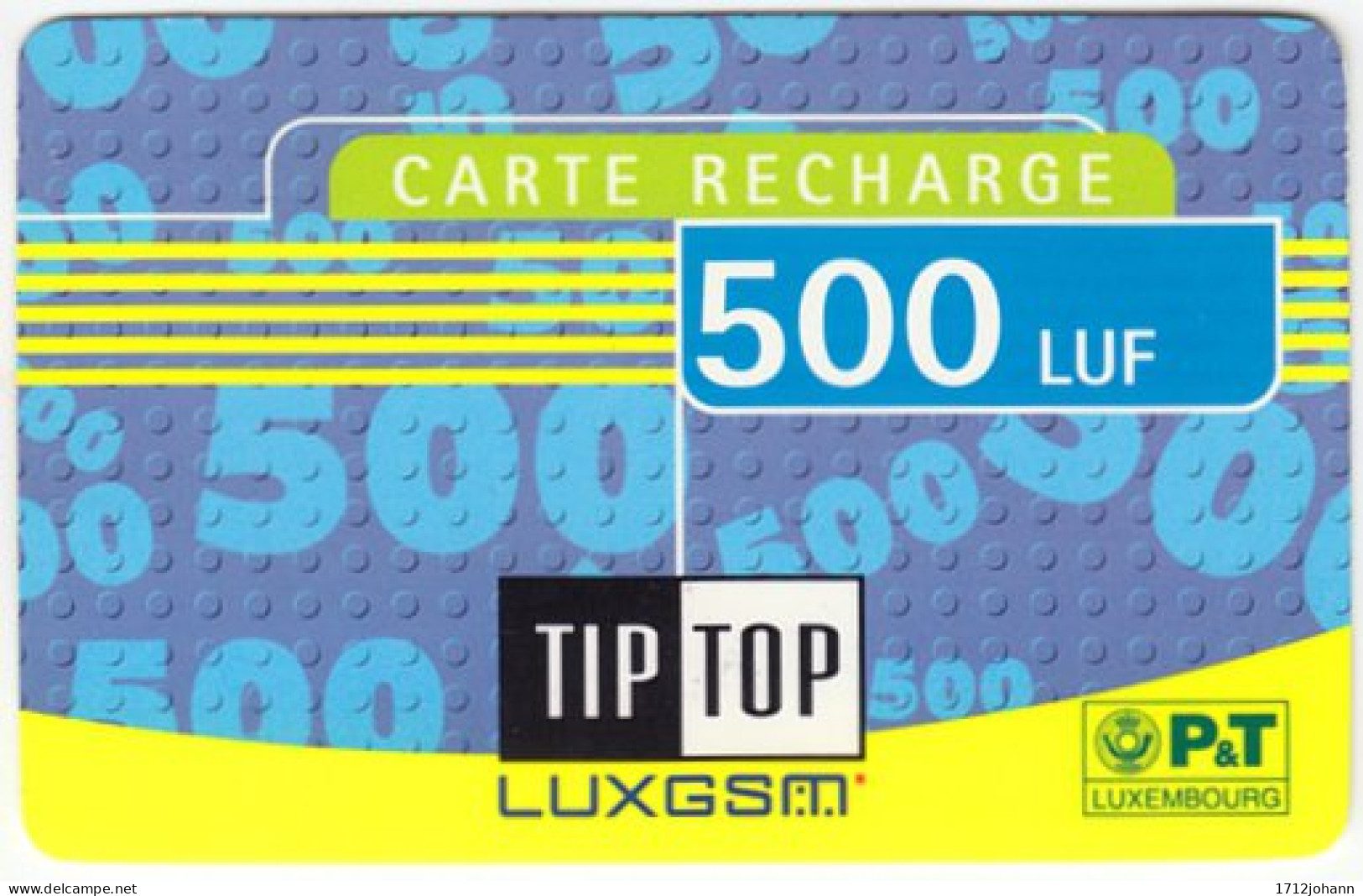 LUXEMBOURG A-226 Prepaid P&T - Used - Lussemburgo