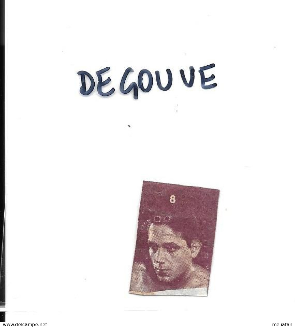 EA05 - VIGNETTE ATHLETIC - GUSTAVE DEGOUVE - FORMAT 1.8 X 3 CM - Autres & Non Classés