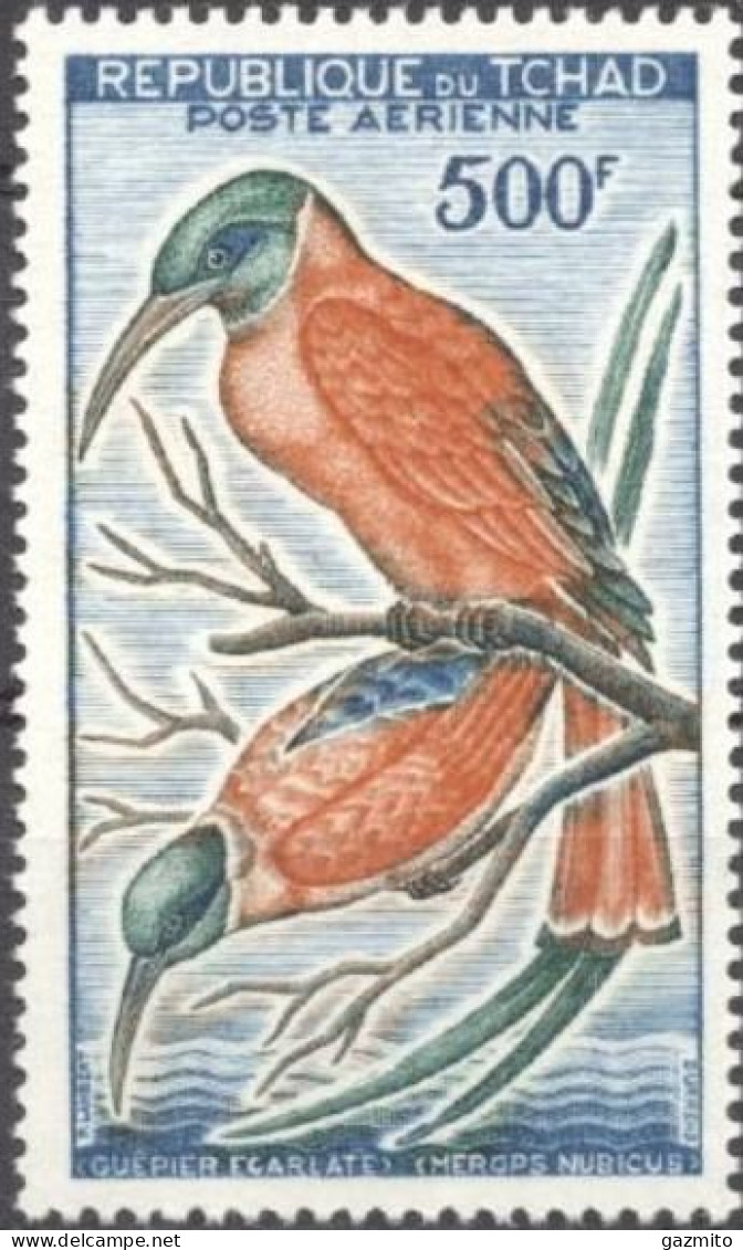 Tchad 1961, Bird, 1val - Marine Web-footed Birds