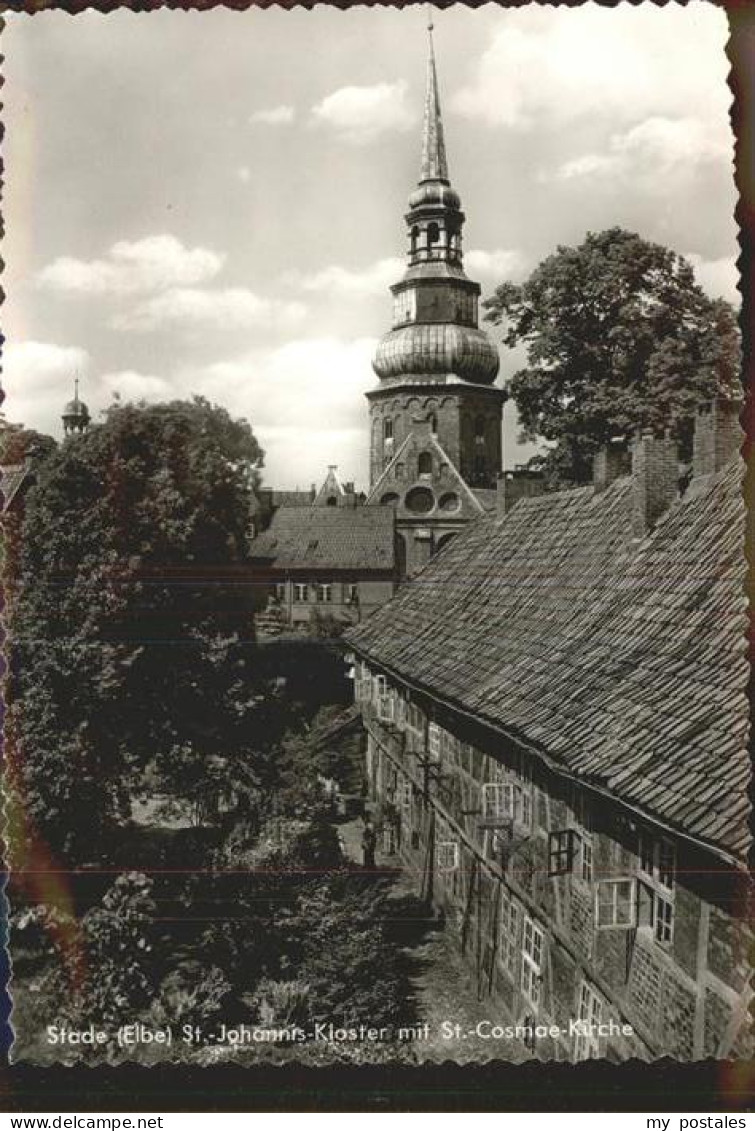 41390237 Stade Niederelbe St. Johannis-Kloster St. Cosmae-Kirche Stade - Stade