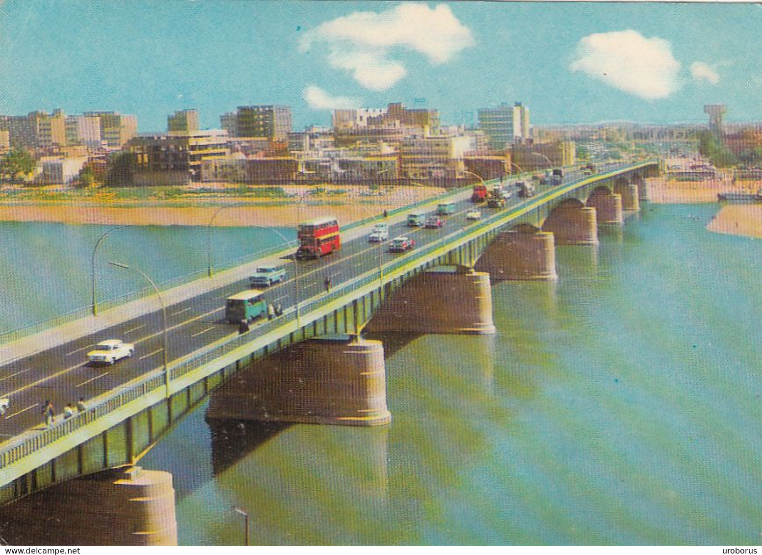 IRAQ - Baghdad 1976 - Jumhuriya Bridge - Iraq