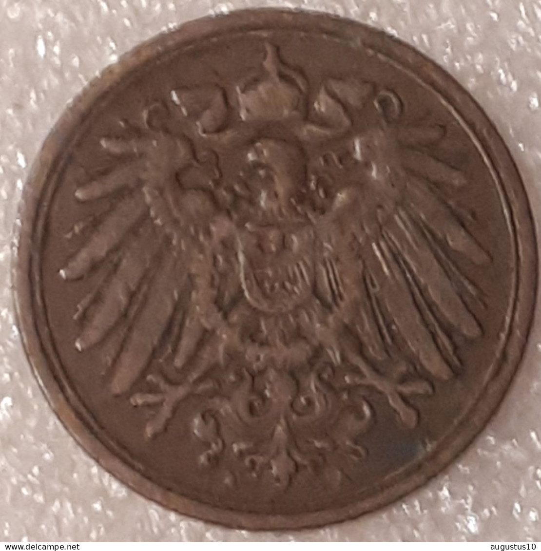 DUITSLAND: 1 PFENNIG  1910 A KM 10 XF ! - 1 Pfennig