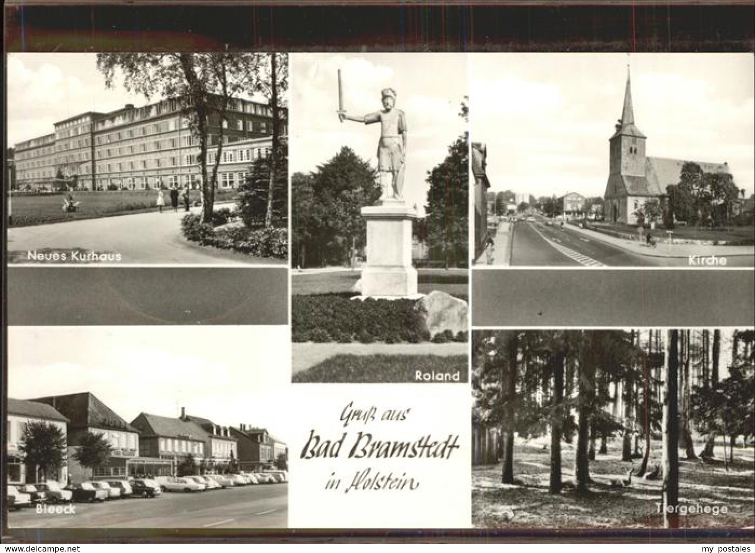 41387799 Bad Bramstedt Kurhaus Bleeck Autos Roland Denkmal Bad Bramstedt - Bad Bramstedt