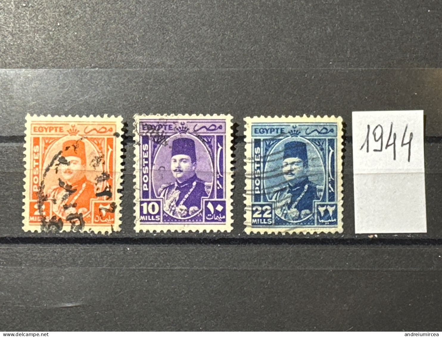 Égypte Lot 1944 - Altri & Non Classificati