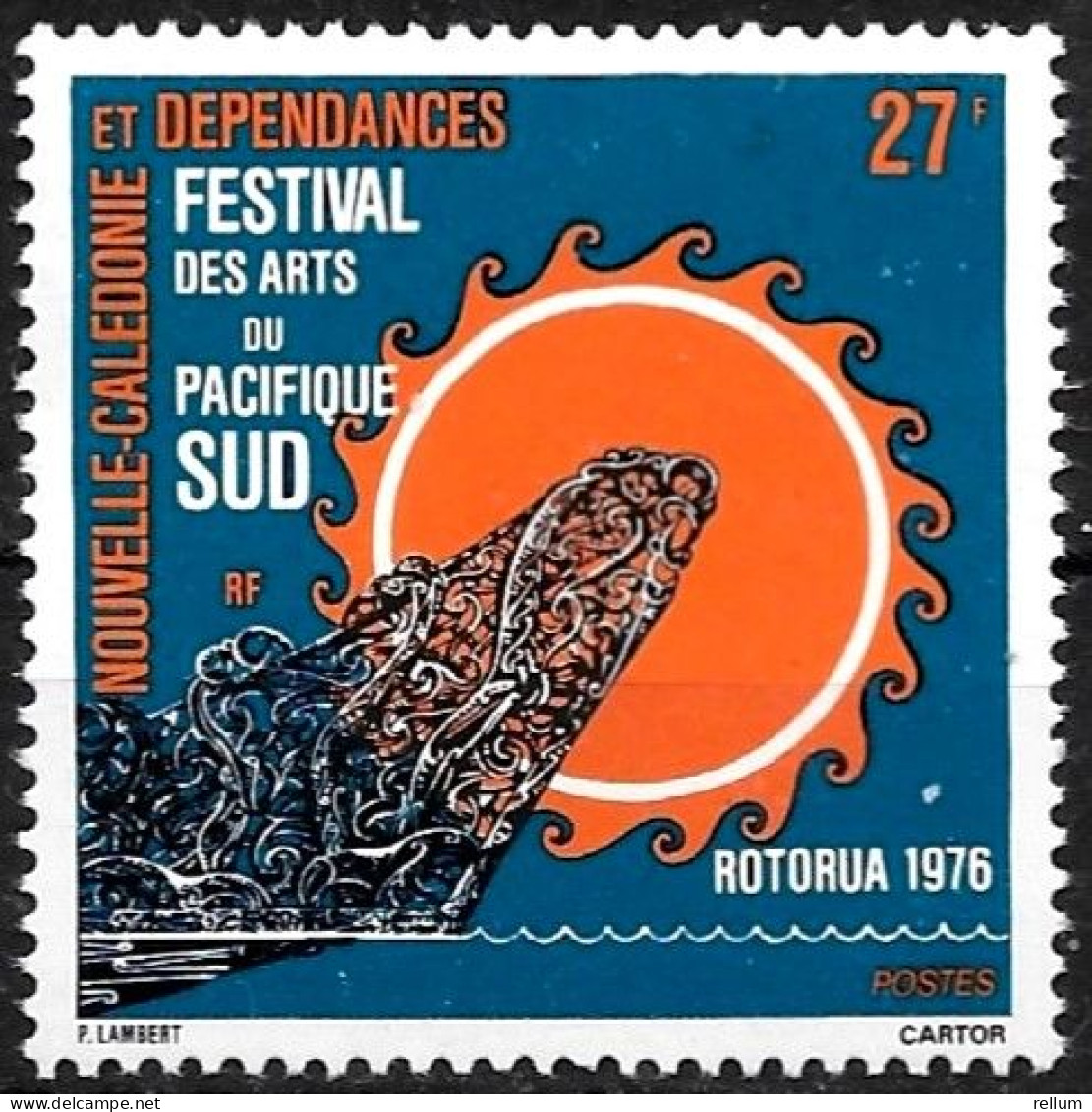 Nouvelle Calédonie 1976 - Yvert N° 397 - Michel N° 576  ** - Unused Stamps