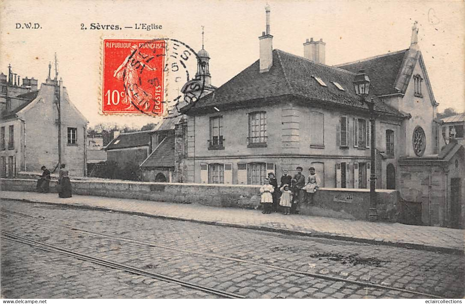 Sèvres .     92      Rue Et Eglise    N° 2        (voir Scan) - Sevres
