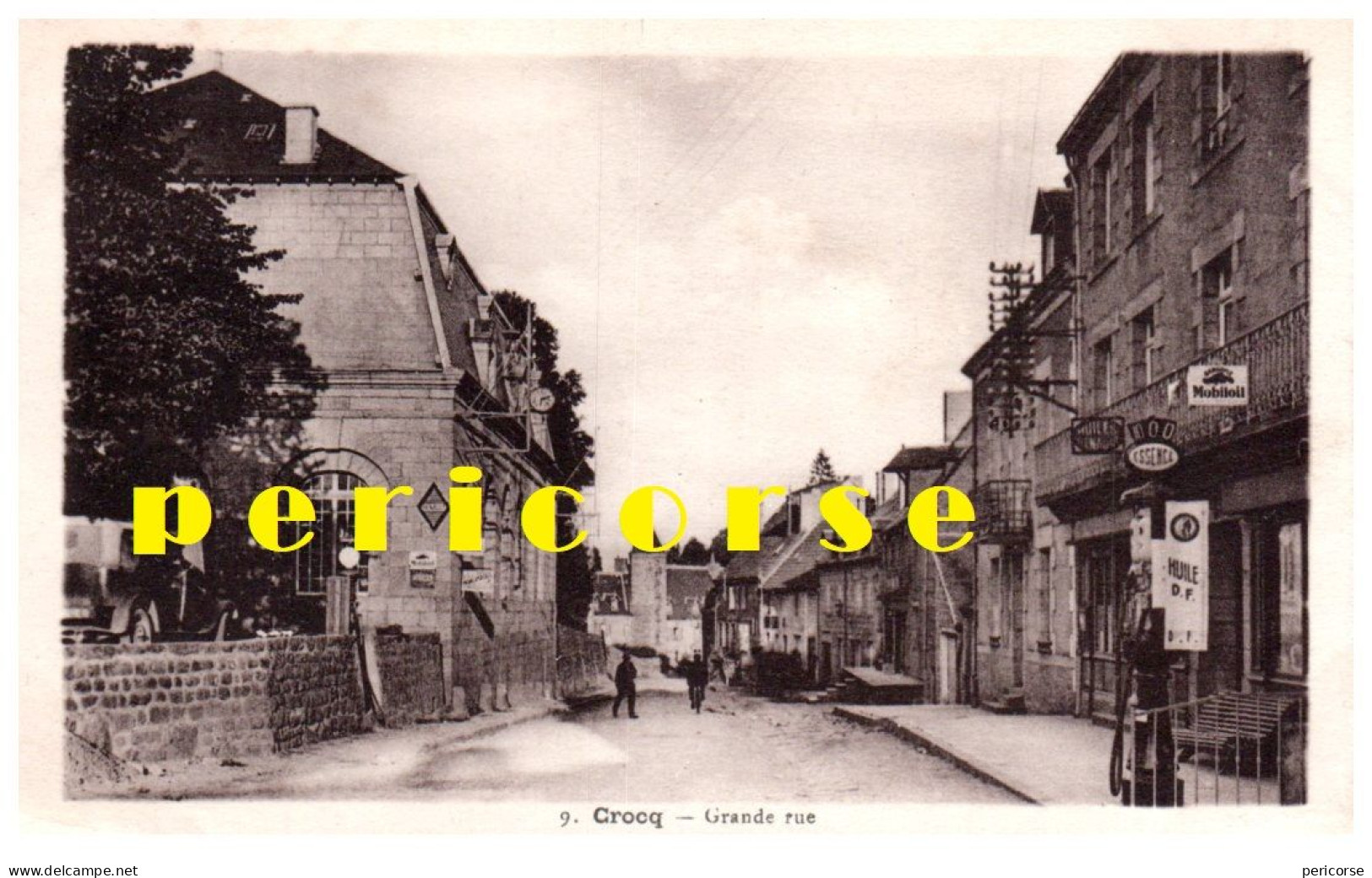 23  Crocq  Grande Rue - Crocq