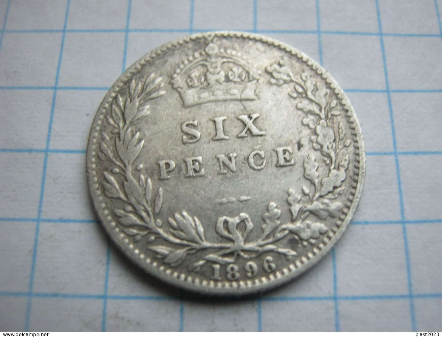 Great Britain 6 Pence 1896 - H. 6 Pence