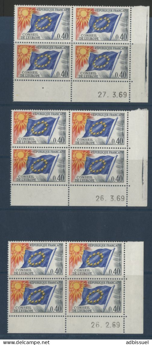 SERVICE N° 31 Neufs ** (MNH) Trois Coins Datés 26/2/69 + 26 Et 27/3/69 Cote 24 € TB - Dienstzegels