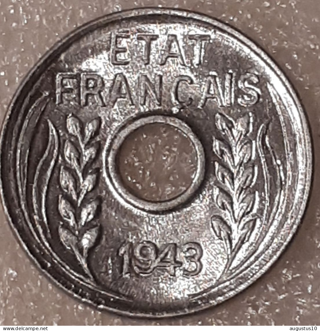 FRANS INDOCHINA: 1 CENT 1943   KM 26 BRILLIANT UNC - Französisch-Indochina