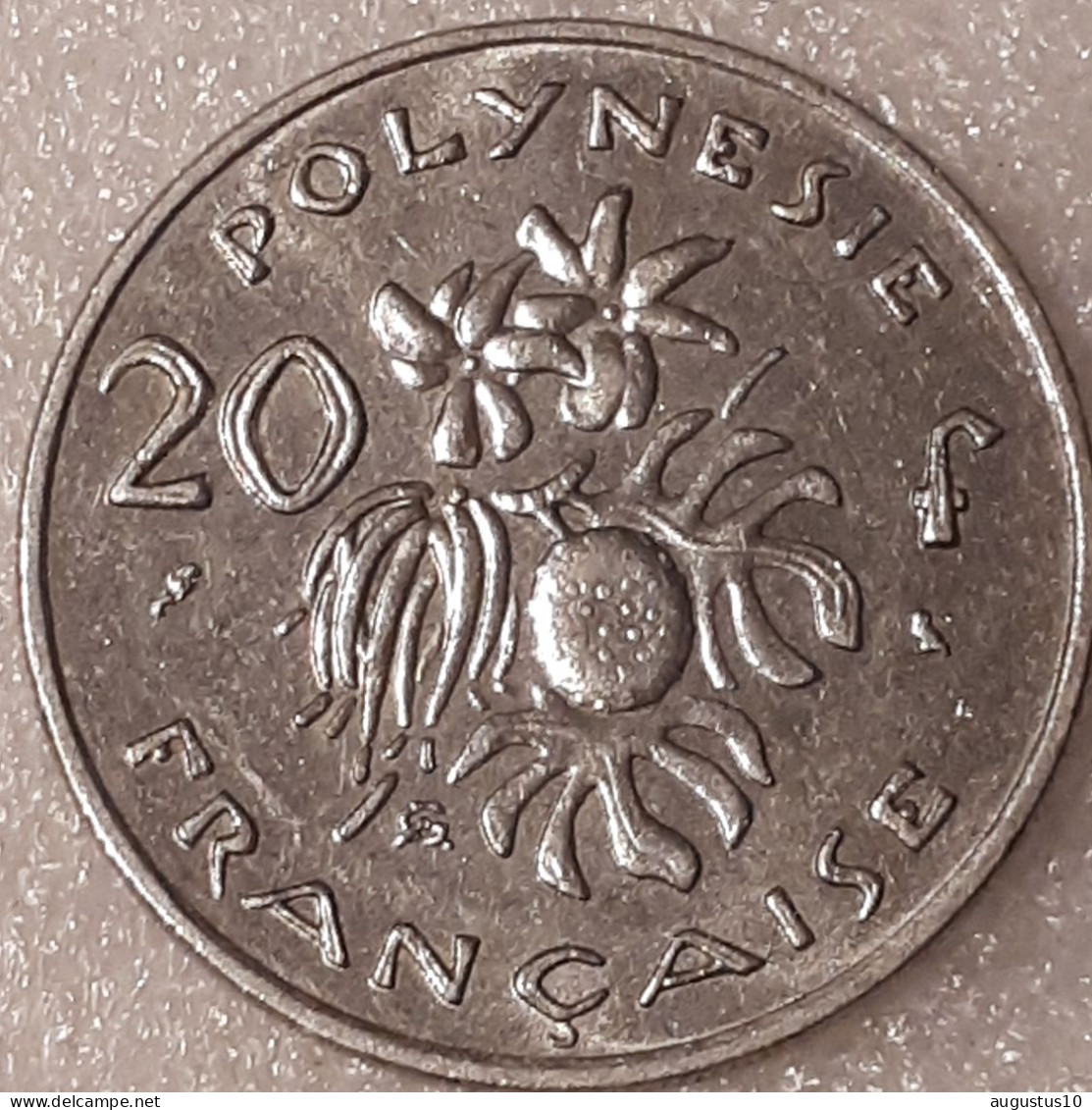 FRANS POLYNESIË: 20 Francs 1973   KM 9 UNC LOW MINTAGE !! - Andere & Zonder Classificatie