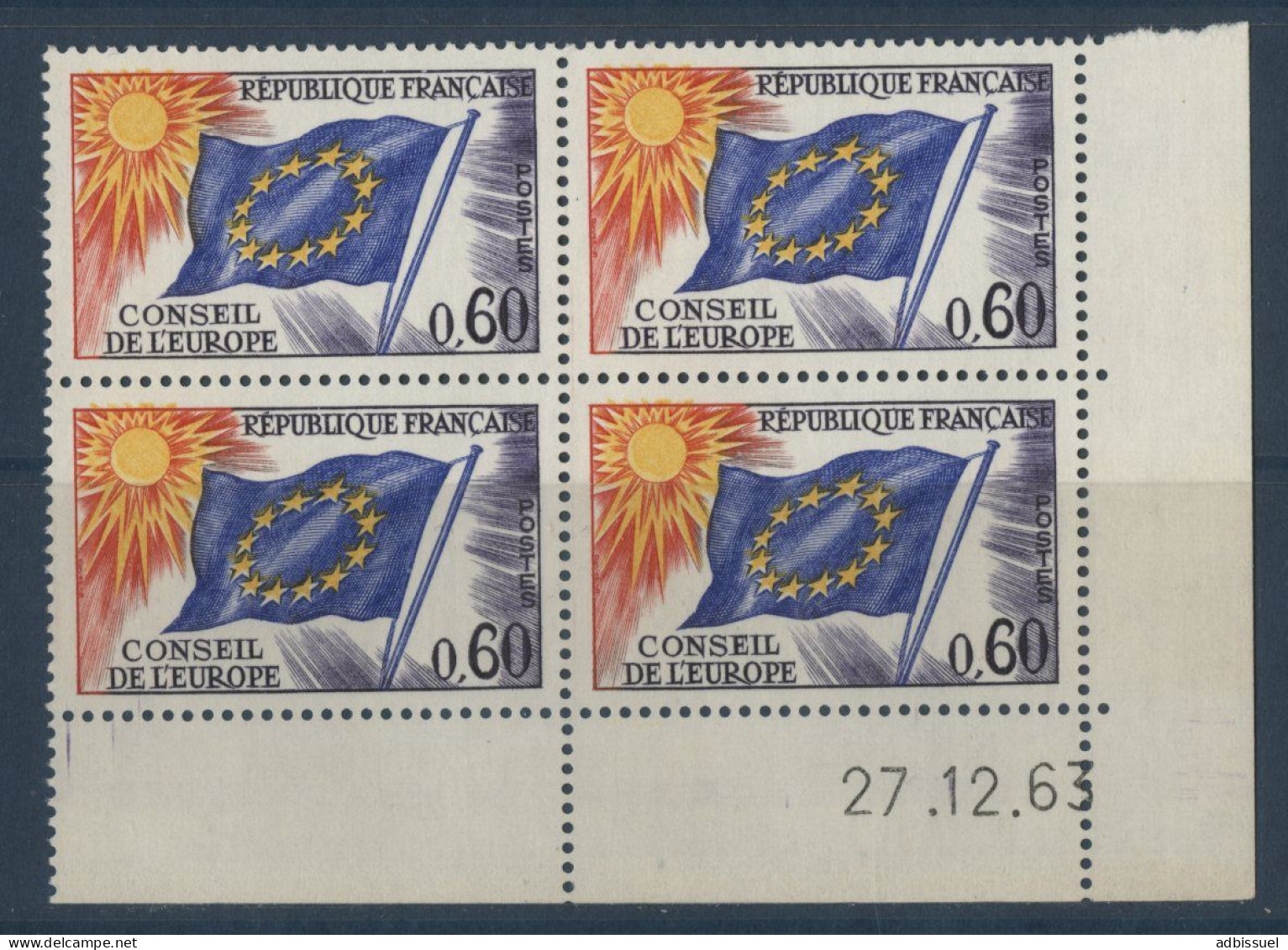 SERVICE N° 34 Neufs ** (MNH) Avec Coin Daté 27/12/63 Cote 8 € TB - Dienstzegels