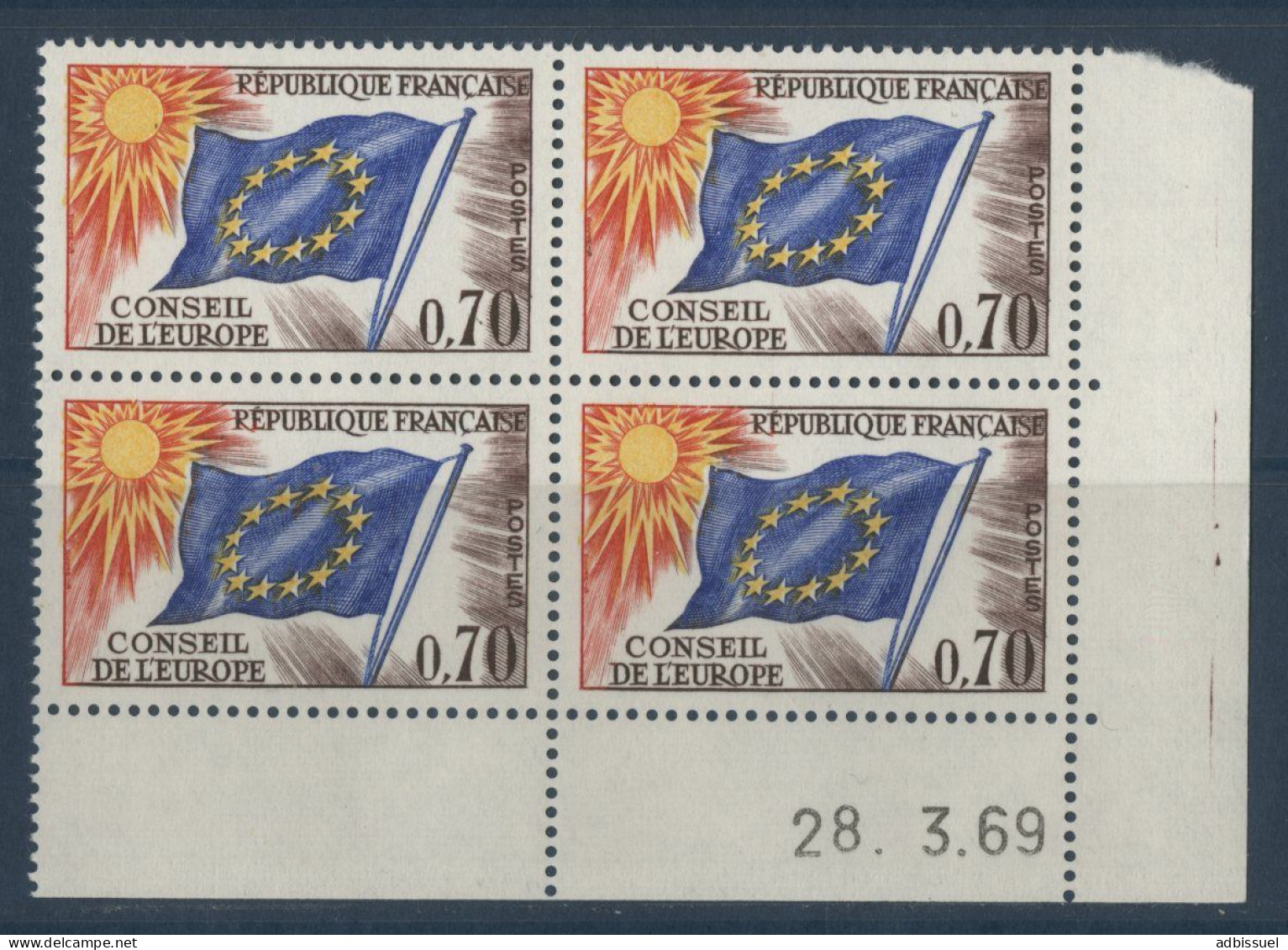 SERVICE N° 35 Neufs ** (MNH) Avec Coin Daté 28/3/69 Cote 15 € TB - Servicio