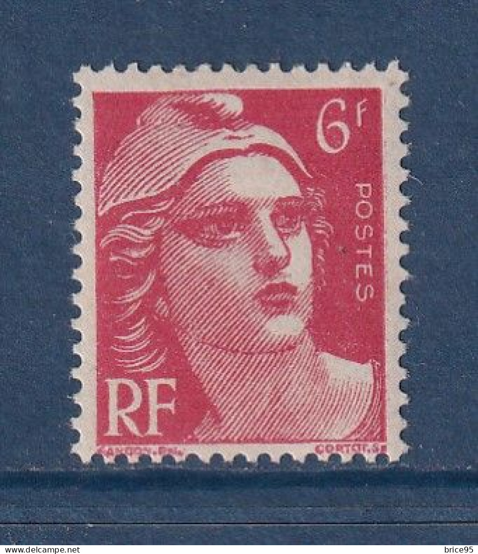 France - YT N° 721Aa * - Variété Mèches Reliées - Neuf Avec Charnière - 1945 à 1947 - Neufs