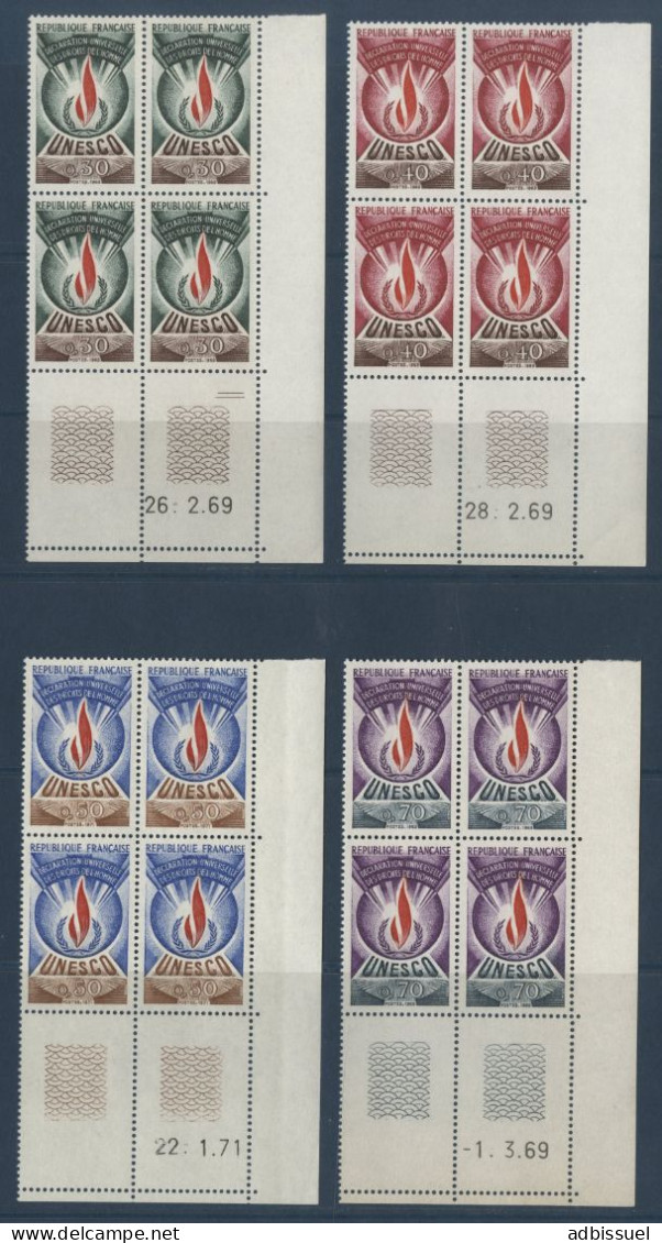 SERVICE N° 39 à 42 Neufs ** (MNH) Avec Coins Datés Cote 25 € TB Voir Suite - Officials