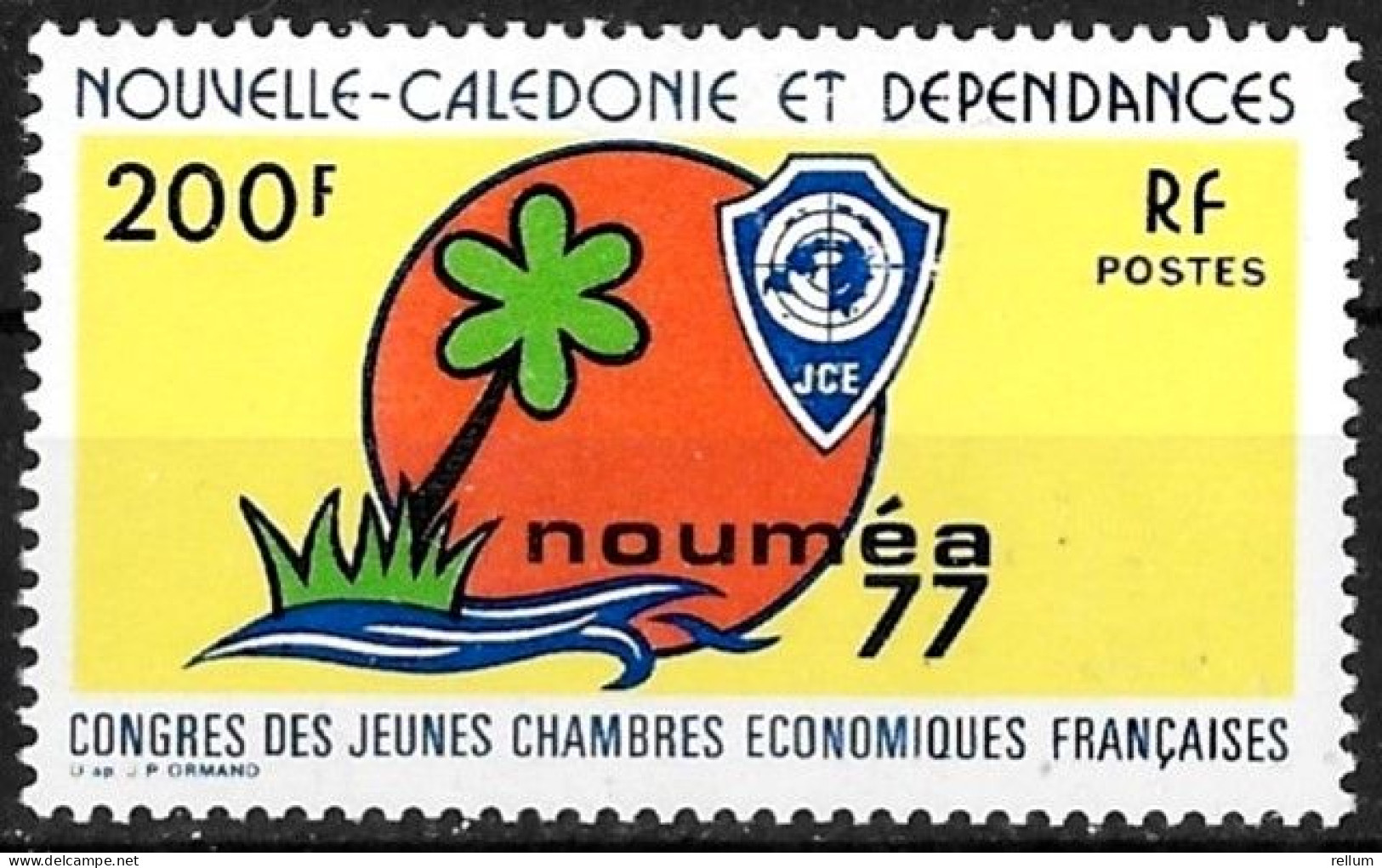 Nouvelle Calédonie 1977 - Yvert N° 413 - Michel N° 597  ** - Ongebruikt