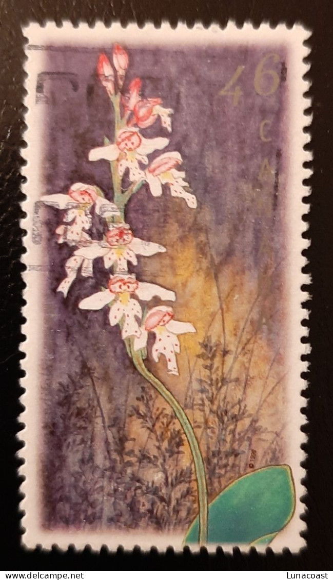 Canada 1999  USED Sc 1788    46c  Orchids, Small Round Leaved - Oblitérés