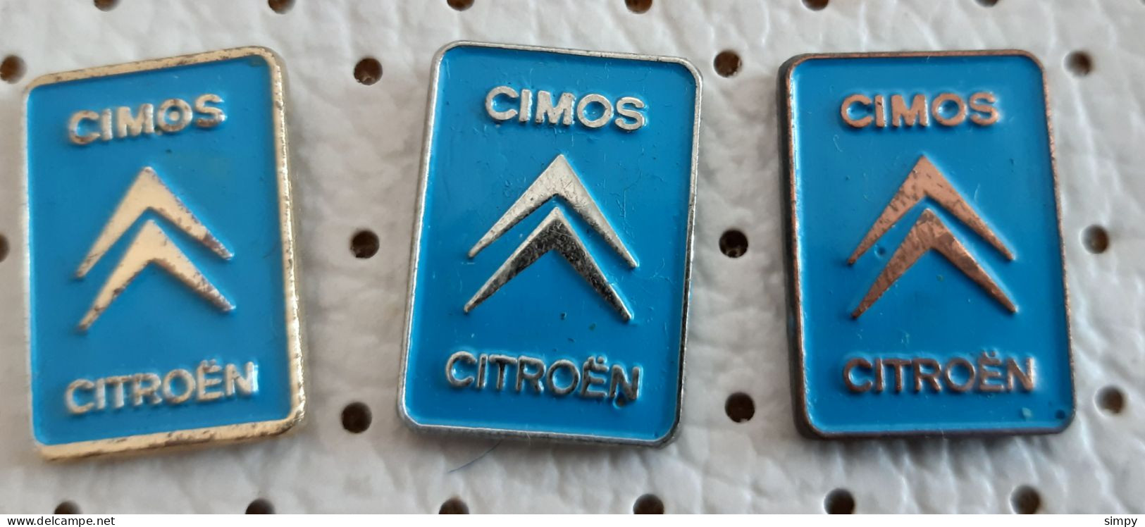 CIMOS Citroen Car Logo Slovenia Ex Yugoslavia Pins - Citroën