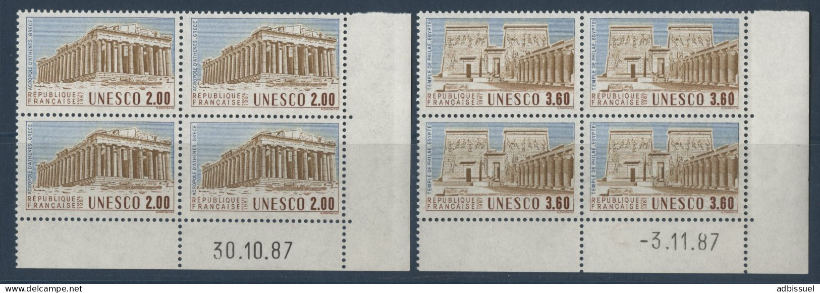 SERVICE N° 98 + 99 Neufs ** (MNH) Avec Coins Datés Cote 17 € TB Voir Suite - Officials