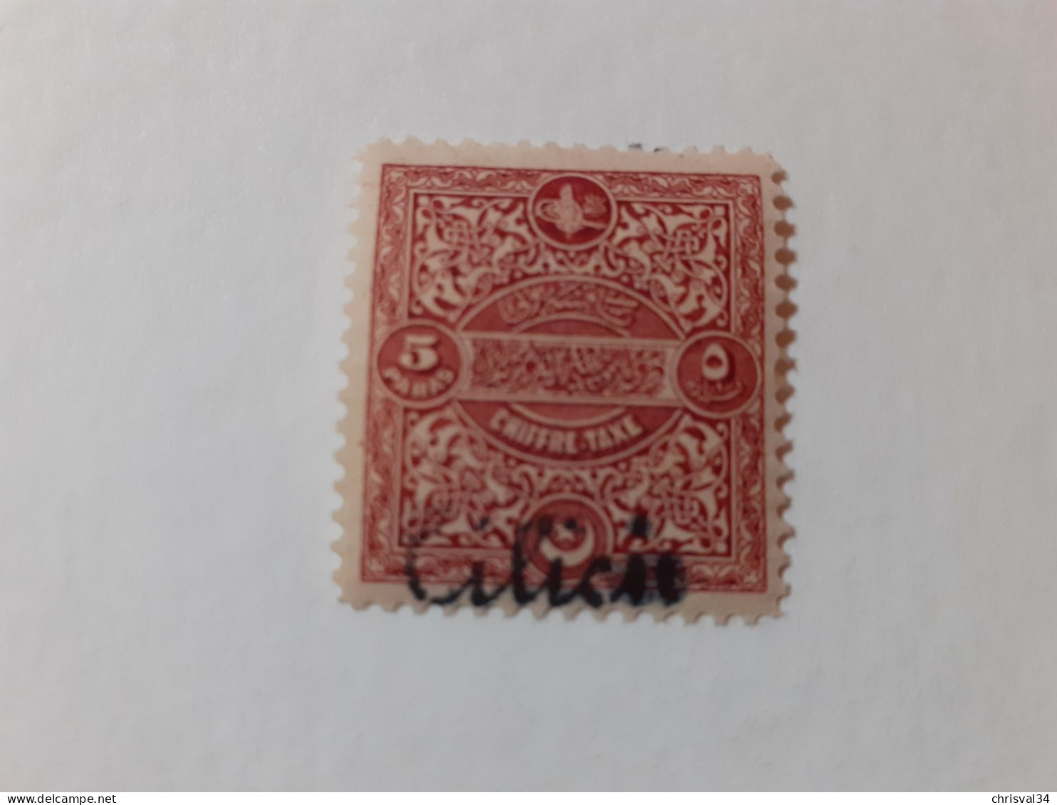 TIMBRE  CILICIE   TAXE  N  9   COTE  20,00  EUROS   NEUF  TRACE  CHARNIERE - Unused Stamps