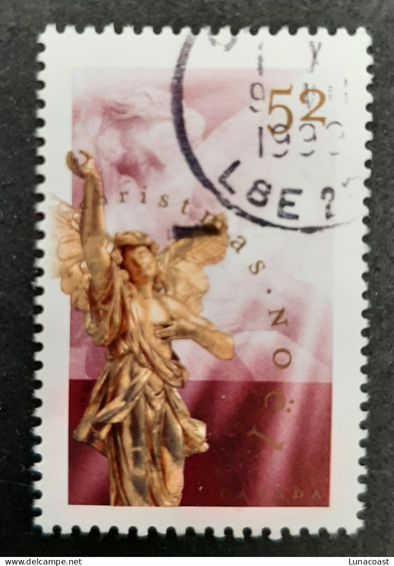 Canada 1998  USED Sc 1765    52c  Christmas Angels, PERF. 13.1 X 13.6 - Oblitérés