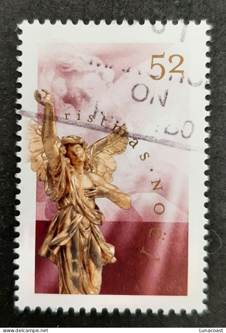 Canada 1998  USED Sc 1765    52c  Christmas Angels, PERF. 13.1 X 13.6 - Oblitérés