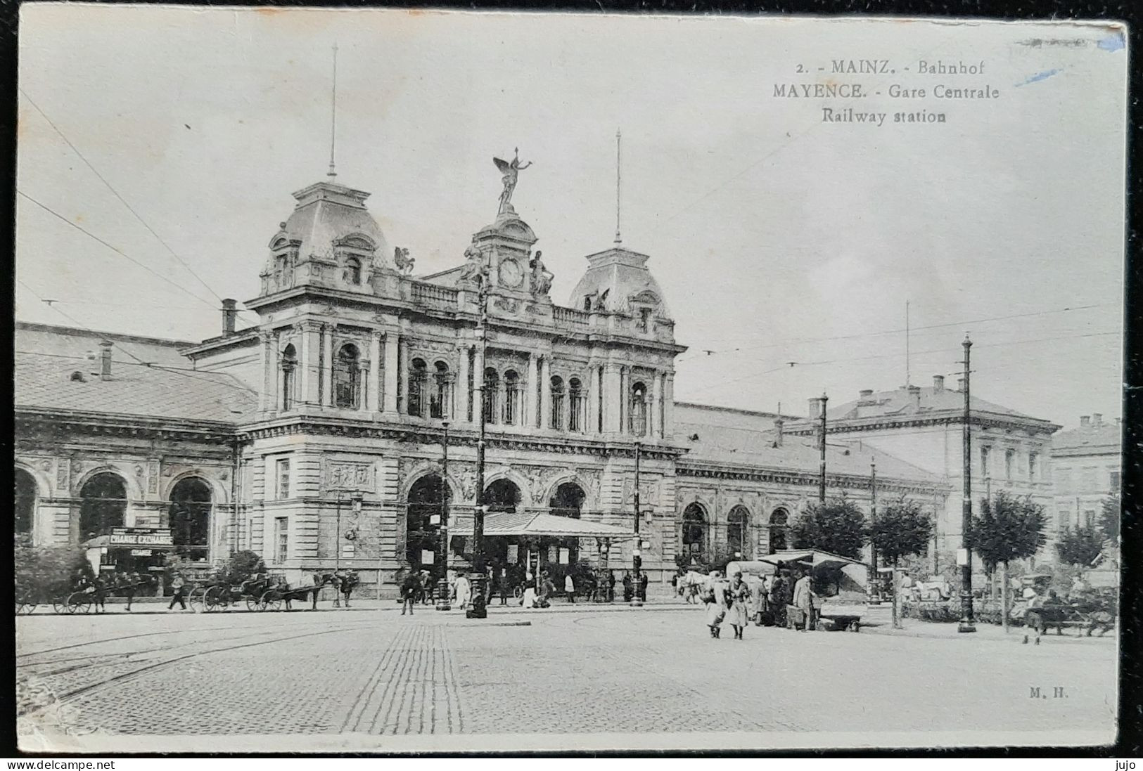 Allemagne - MAINZ  -  MAYENCE La Gare Centrale - Railway Station - Mainz