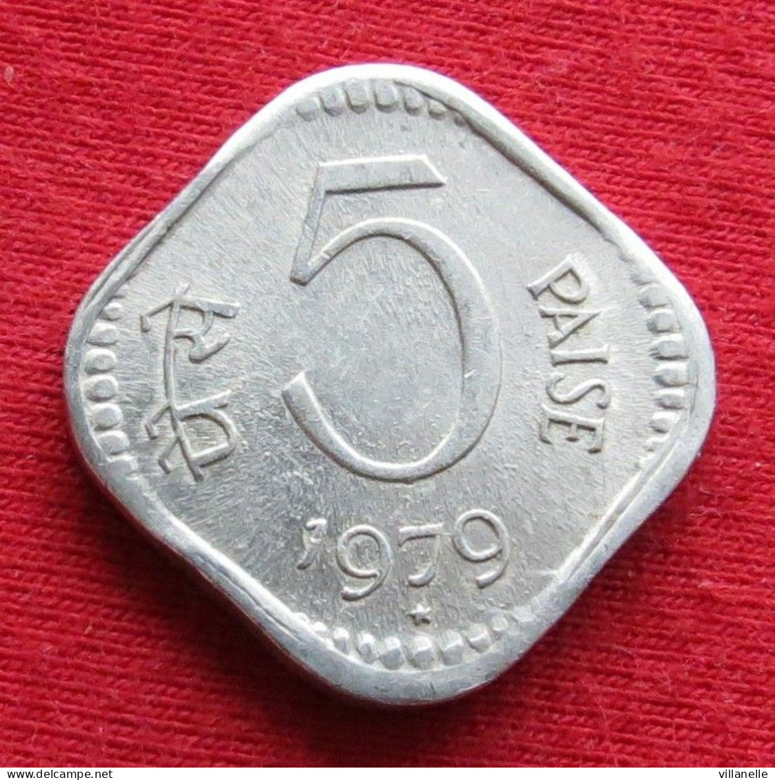 India 5 Paise 1979 H KM# 18.6 *V2T Hyderabad Mint Inde Indien Indies - Inde