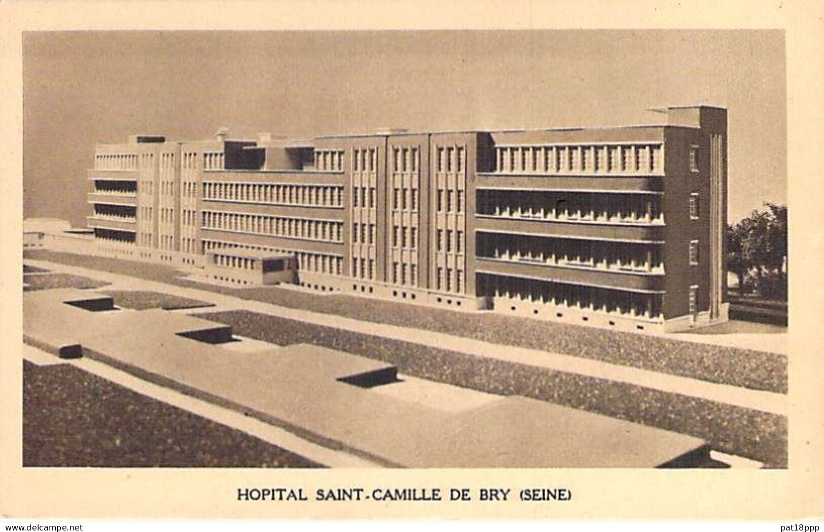 SANTE - HÔPITAL et Hotel-Dieu - Lot de 20 Cartes FRANCE (13 CPSM et 7 CPM grand format)