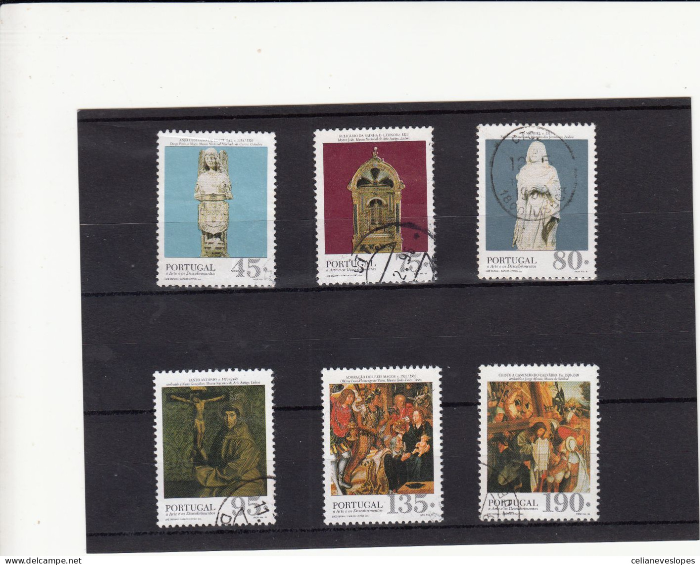 Portugal, Nascimento De S. António, 1995, Mundifil Nº 2310 A 2315 Used - Used Stamps