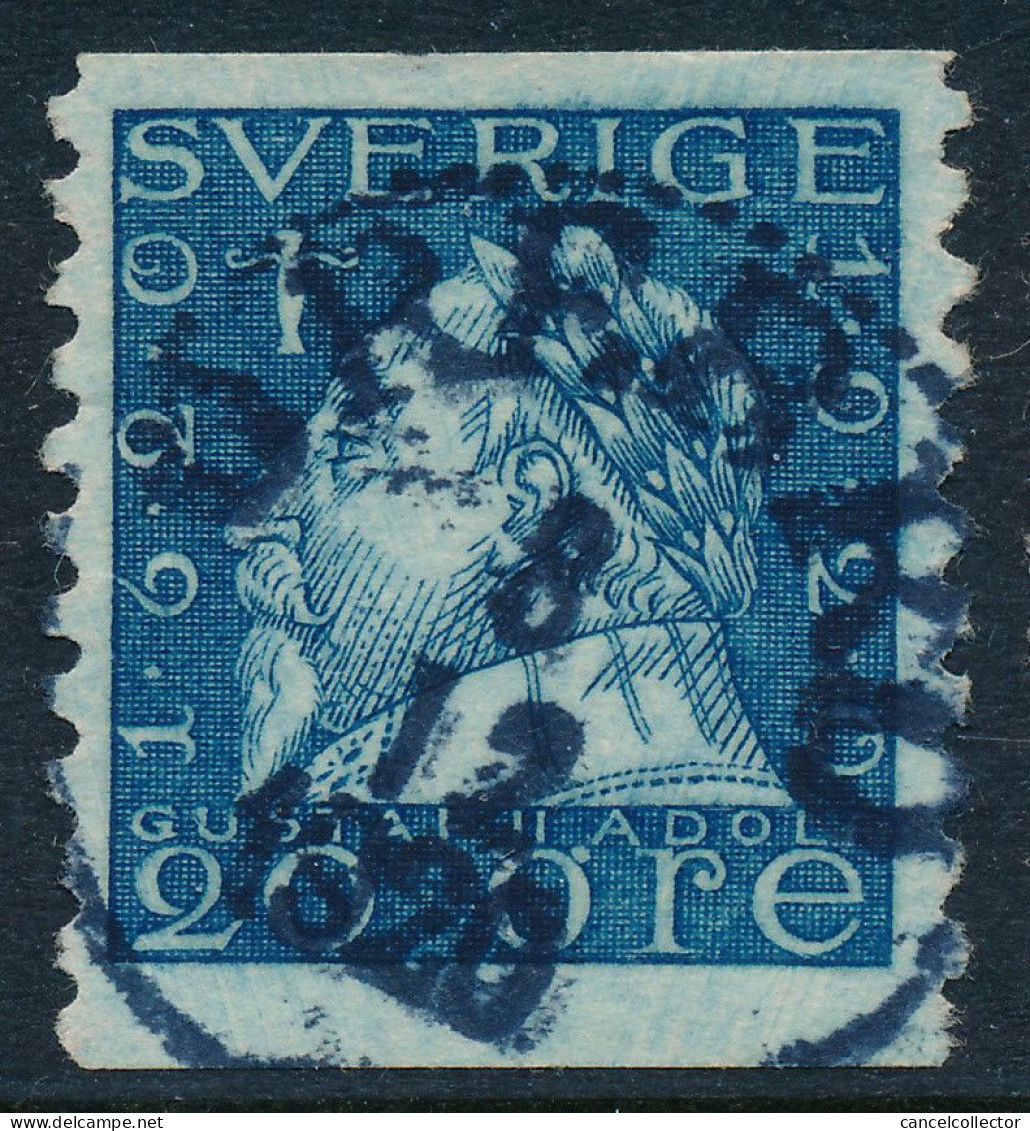 Sweden Suède Sverige: 20ö Gustav II Adolf, Cancel ÖREBRO 8.12.1920 (DCSV00423) - 1920-1936 Rouleaux I