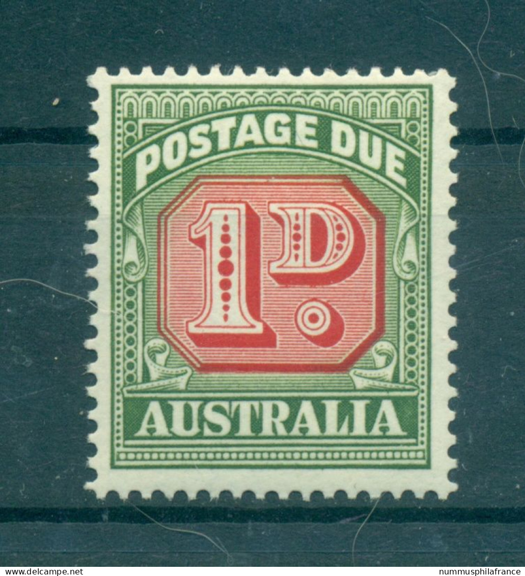 Australie 1958-60 - Y & T N. 74 Timbre-taxe - Série Courante (Michel N. 76 II) - Oficiales