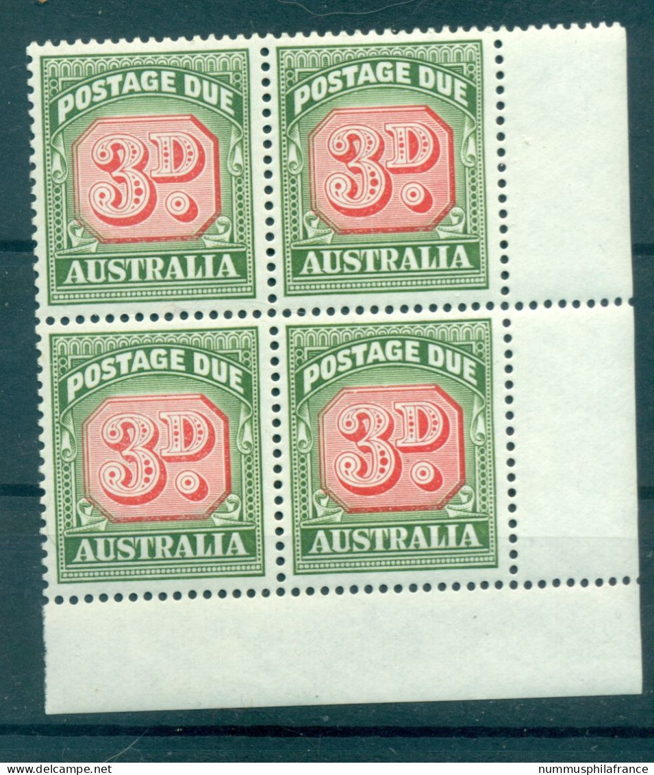 Australie 1958-60 - Y & T N. 75 Timbre-taxe - Série Courante (Michel N. 77) - Servizio