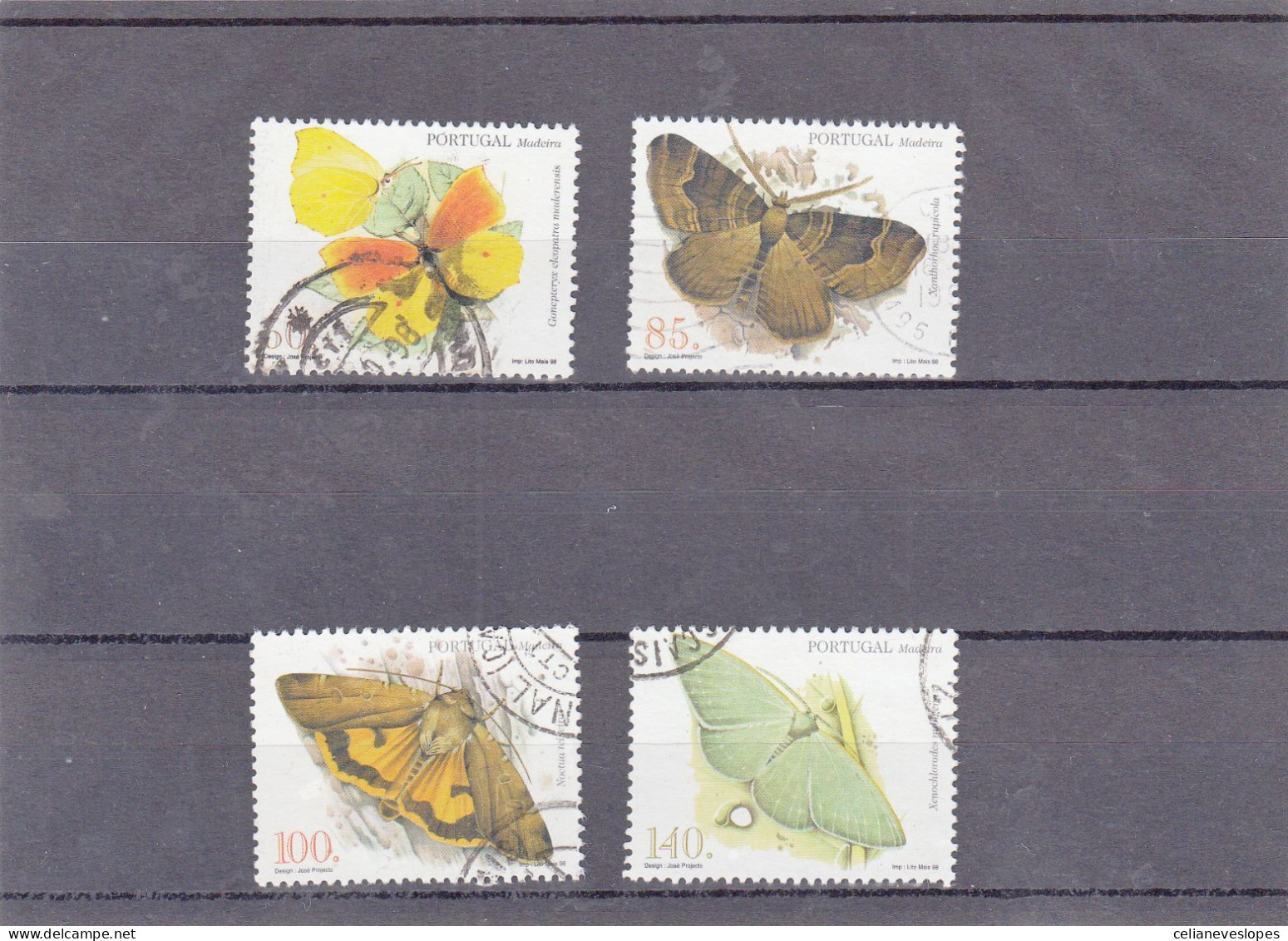 Portugal, Industria Vidreira, 1998, Mundifil Nº 2551 A 2554 Used - Used Stamps