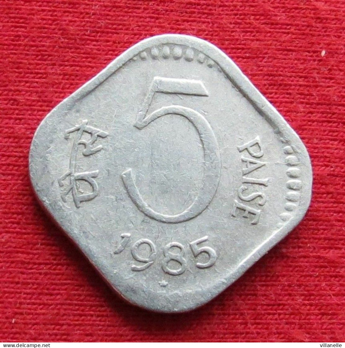 India 5 Paise 1985 H KM# 23a *VT Hyderabad Mint Inde Indien Indies - Inde