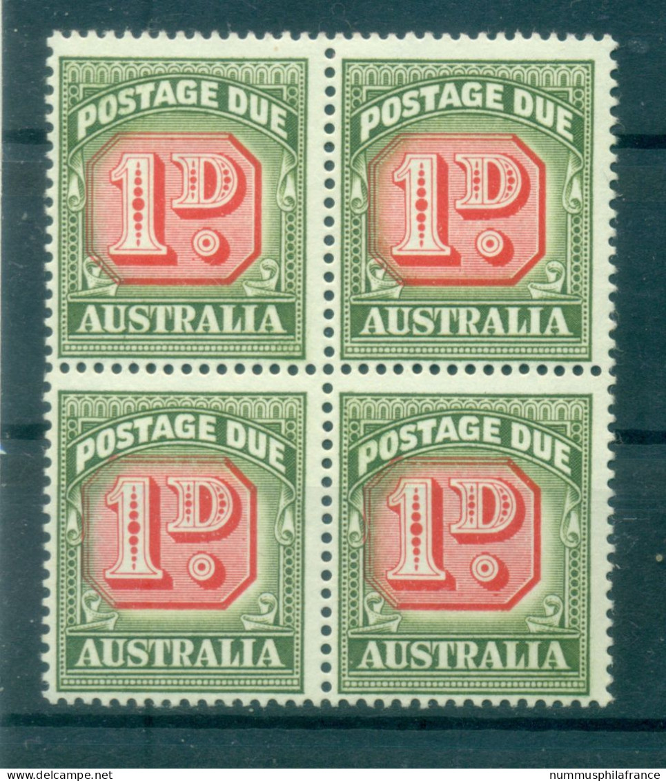 Australie 1958-60 - Y & T N. 74 Timbre-taxe - Série Courante (Michel N. 76 I) - Service