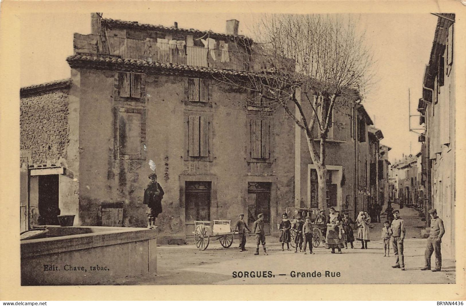 84 - SORGUES - GRANDE RUE - ANIMEE - Sorgues