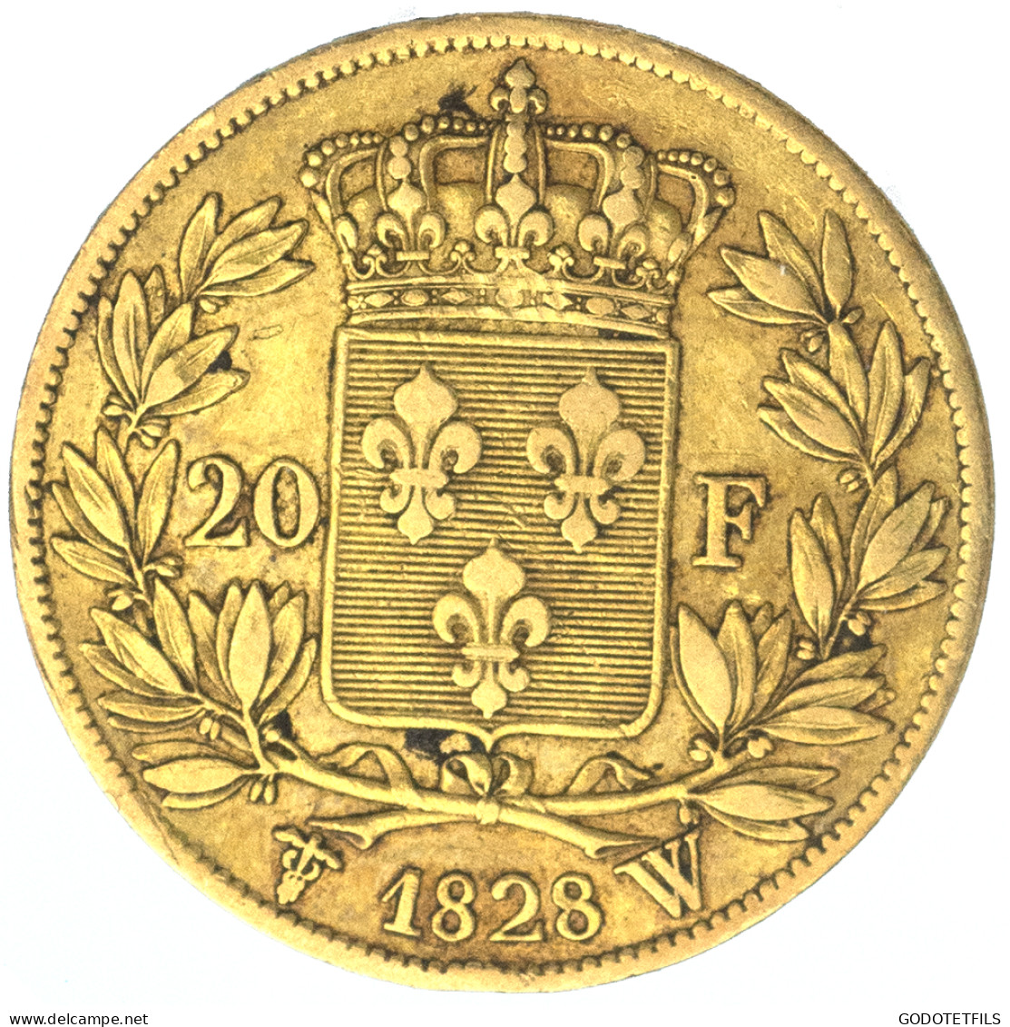 Charles X-20 Francs 1828 Lille - 20 Francs (gold)