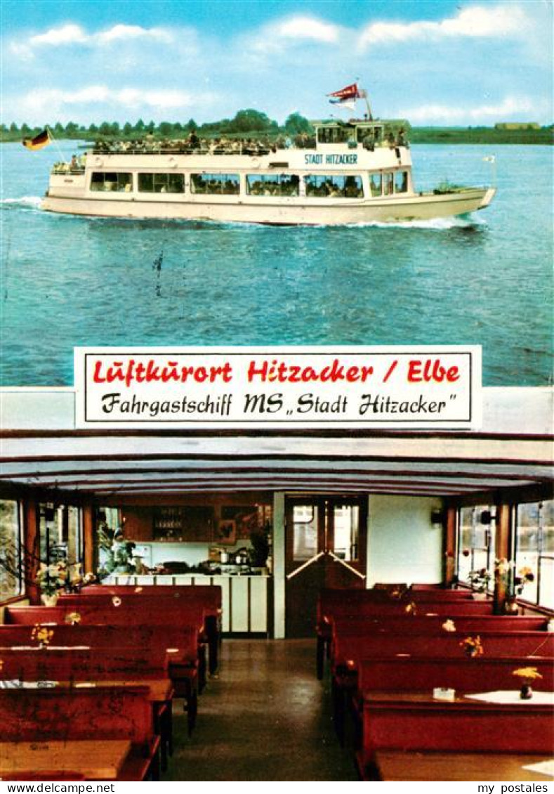 73950908 Hitzacker_Elbe MS Stadt Hitzacker Fahrgastschiff - Hitzacker