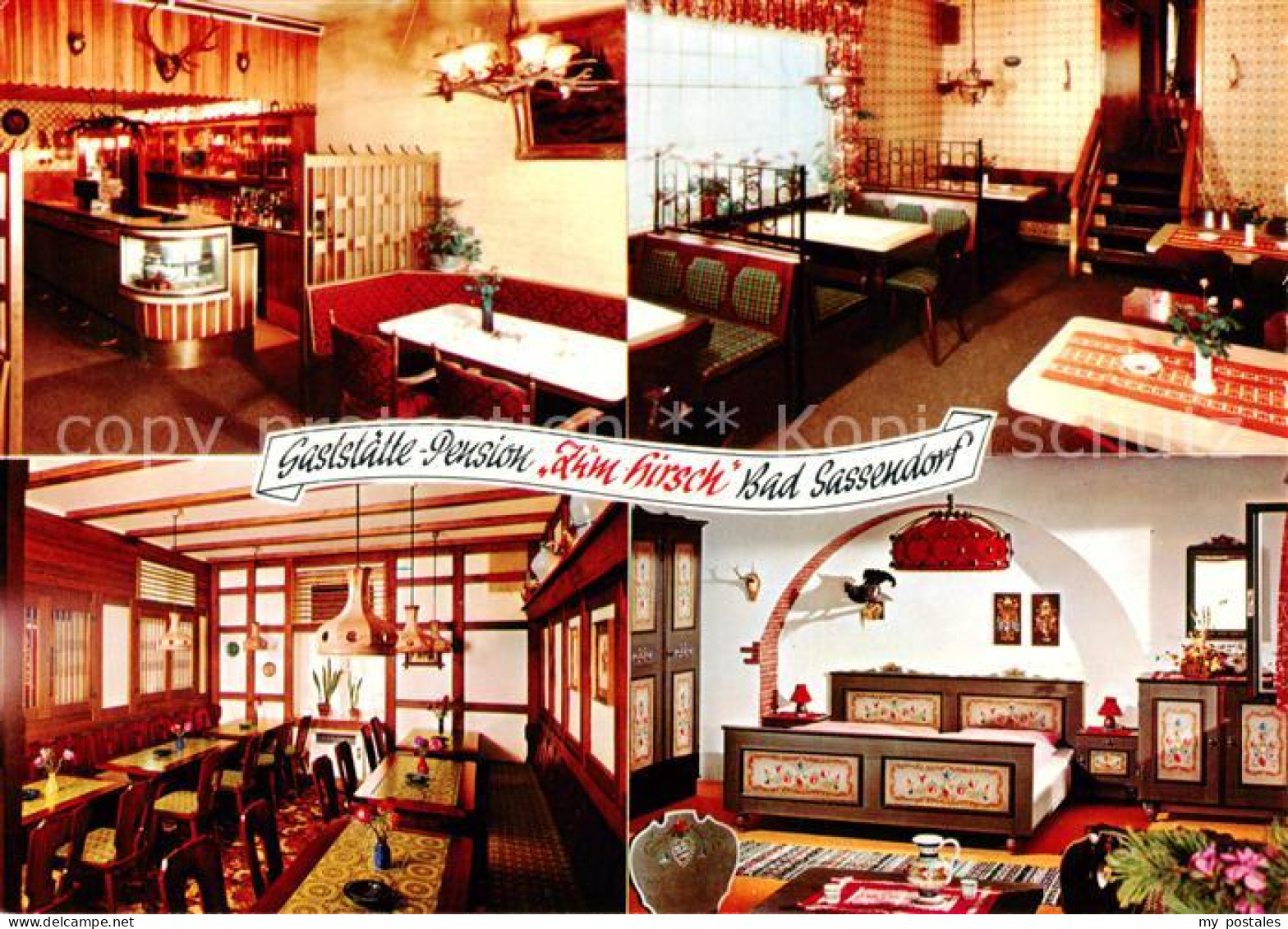 73871085 Bad Sassendorf Gaststaette Pension Zum Hirsch Gastraeume Zimmer Bad Sas - Bad Sassendorf