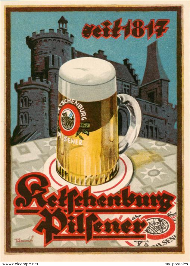 73870577 Stolberg Rheinland Ketschenburg Pilsener Bier-Werbung Stolberg Rheinlan - Stolberg