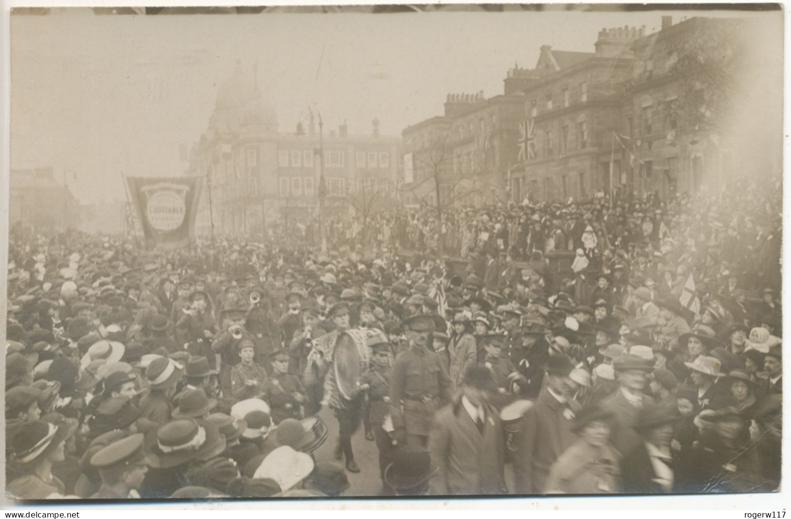 Tunbridge Wells, Unveiling Of War Memorial, Parade 11 Feb 1923, Mount Pleasant - Tunbridge Wells