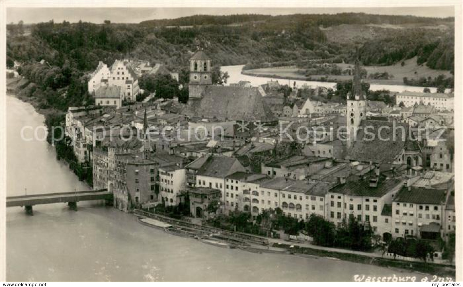 73764547 Wasserburg Inn Fliegeraufnahme Wasserburg Inn - Wasserburg (Inn)