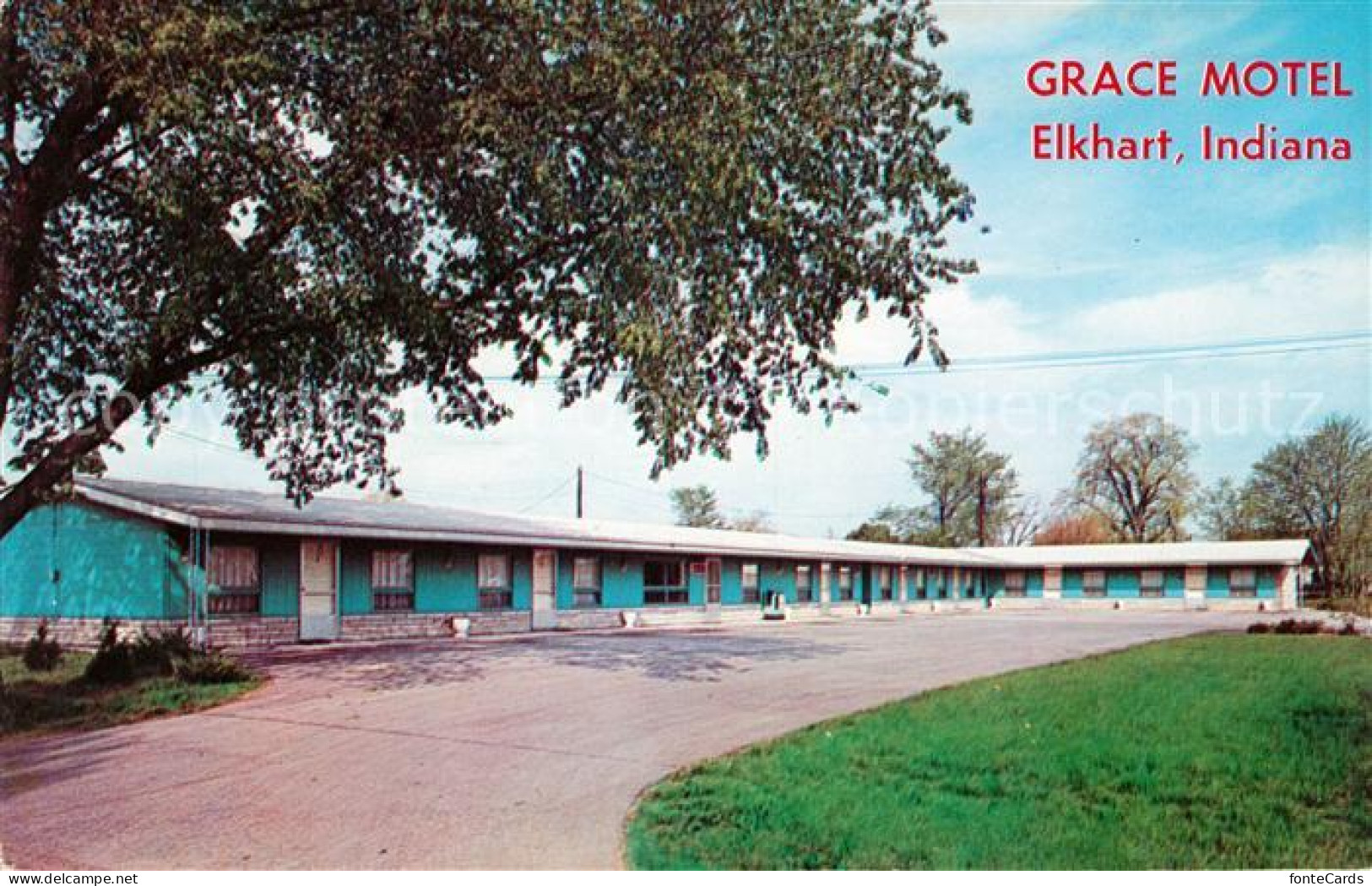 73096254 Elkhart_Indiana Grace Motel - Autres & Non Classés