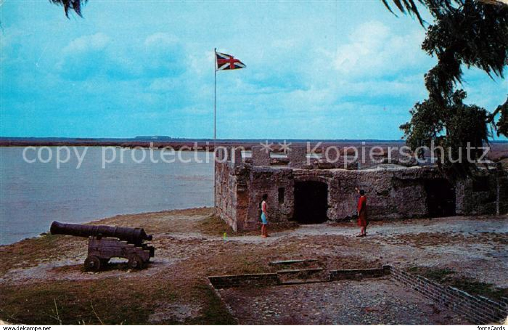 73061589 Georgia_US-State Fort Frederica St Simons Island - Autres & Non Classés