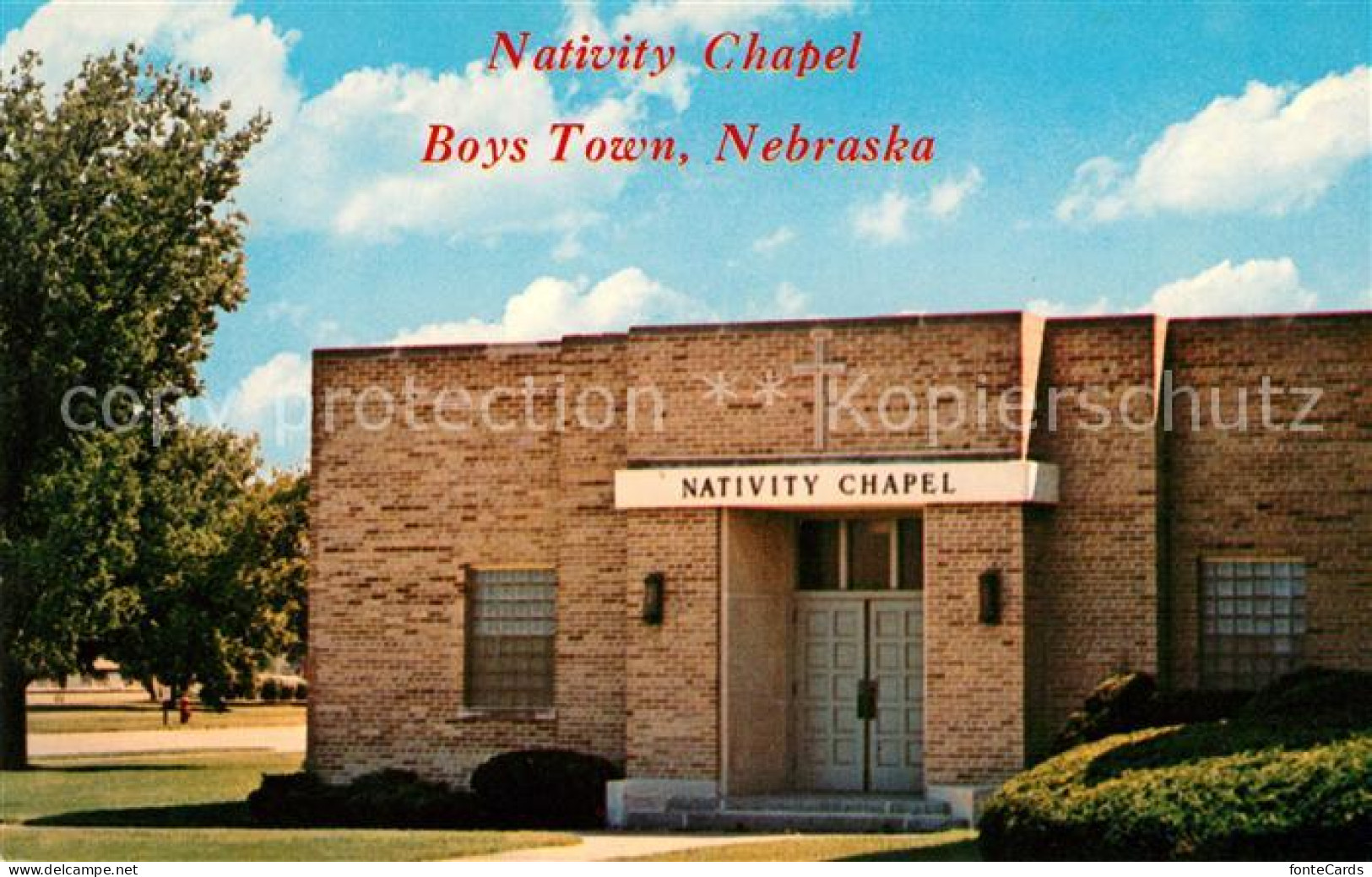 73061539 Boys_Town Nativity Chapel - Andere & Zonder Classificatie