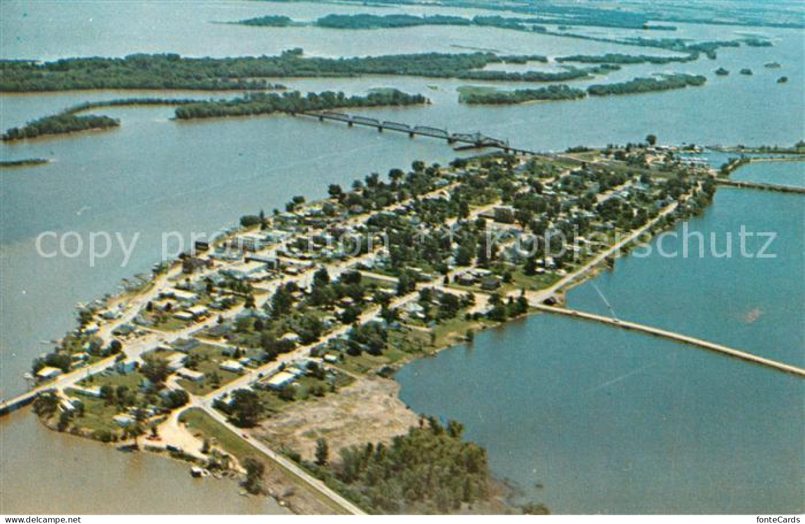 73061468 Sabula Iowas Island City Air View - Other & Unclassified