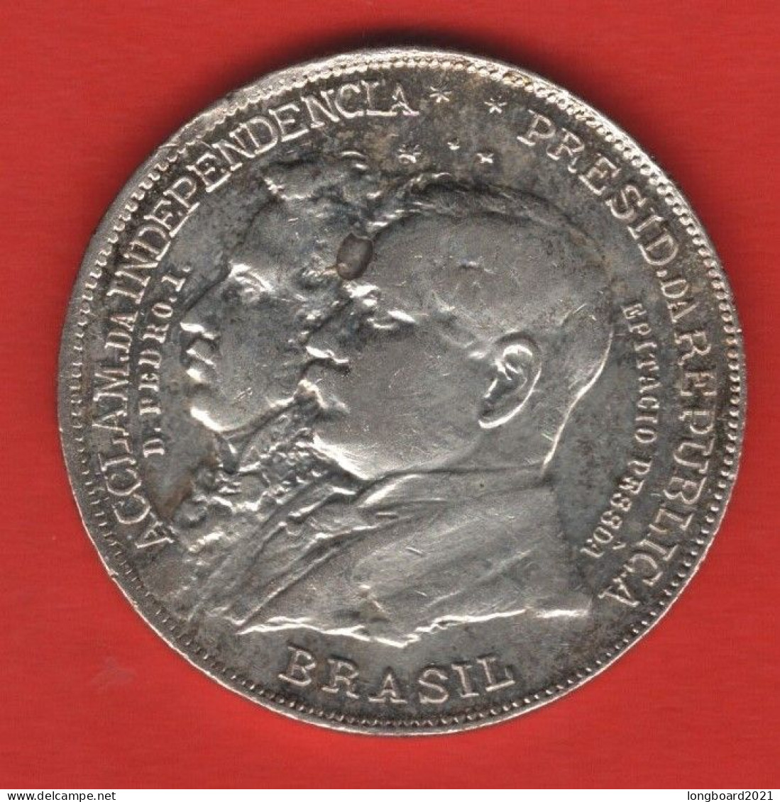 BRAZIL - 2000 REIS 1922 INDEPENDENCE - Brésil